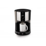 Капельная кофеварка Tefal SUBITO MUG CM290838, механика, 1000ВТ, 1,25л, черная/нержавеющая сталь