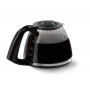 Капельная кофеварка Tefal SUBITO MUG CM290838, механика, 1000ВТ, 1,25л, черная/нержавеющая сталь