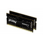Пам'ять для ноутбука Kingston DDR4 2666 32GB KIT (16gbx2) SO-DIMM FURY Impact