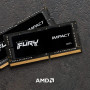 Память для ноутбука Kingston DDR4 2933 16GB SO-DIMM FURY Impact
