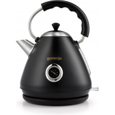 Электрочайник Gorenje K17CLBK/1.7 л/2200 Вт/автоотключение/система защиты от перегрева/индикация/черный