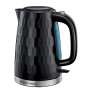 Чайник Russell Hobbs 26051-70 Honeycomb Black, 2400 Вт, 1,7 л, откидная крышка, черный