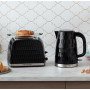 Чайник Russell Hobbs 26051-70 Honeycomb Black, 2400 Вт, 1,7 л, откидная крышка, черный
