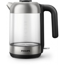 Электрочайник стеклянный 1.7л Philips Series 5000 HD9339/80