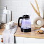 Чайник Russell Hobbs 26080-70 Hourglass, 2400 Вт, 1,7 л, стеклянный чайник, подсветка, черный