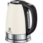 Електрочайник Electrolux EEWA7700W, 1.7 л, 2400 Вт, підтрим. темп., нержавіюча сталь/білий