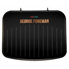 Гриль George Foreman 25811-56 Fit Grill Copper Medium, 1630 Вт, антипригарное покрытие, черныймедь