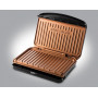 Гриль George Foreman 25811-56 Fit Grill Copper Medium, 1630 Вт, антипригарне покриття, чорний
