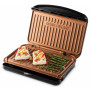 Гриль George Foreman 25811-56 Fit Grill Copper Medium, 1630 Вт, антипригарне покриття, чорний