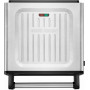 Гриль George Foreman 28000-56 Smokeless Grill, 1575 Вт, антипригарне покриття, білийсталь