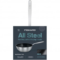 Сковорода ВОК Fiskars All Steel 28 см/4,5 л