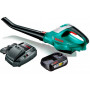 Воздуходувка Bosch ALB 18 LI, аккумуляторная, 18 В*2 .5Ач, поток 210 км/ч, 1.8 кг