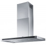 Витяжка Franke Neptune FNE 925 XS/ 325.0541.091/електронне упр/3 швидкості/ 90 см/нержав.сталь / 726 м3/год/черн / скло