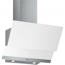Вытяжка наклонная Bosch DWK065G20- 60см./530 м3/белый+стекло