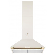 Витяжка Electrolux EFC226V купольна / 60 см / 420 м3 / год / кнопкове управління / шампань