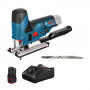 Лобзик Bosch GST 12V-70, аккум., 12В, хід 18мм, 1500-2800 хід / хв, 1.5 кг