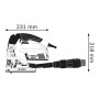 Лобзик Bosch GST 160 BCE 800Вт 800-3. 000 хід / хв 2.3 кг. L-BOXX 136