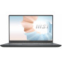 Ноутбук MSI Modern 15.6 FHD IPS / Intel i5-1155g7 / 16/512F / Int / DOS / Carbon Gray