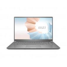 Ноутбук MSI Modern 15 15.6 FHD IPS / Intel i7-10510u / 16/512F / Int / DOS / Carbon Gray
