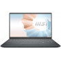 Ноутбук MSI Modern 14FHD IPS/Ryzen 5 5500U/8/256F / Int / DOS / Carbon Gray
