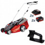 Газонокосилка Einhell GE-CM 36 Li M Kit, PXC, аккум., 2x18В 3.0Ah, 2 ЗУ, 40л, 36см, 16.9кг