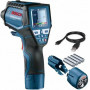 Тепловизор Bosch GIS 1000 C, -40°C до +1000°C, оптика 50:1, раб. дистанция 0.1-5м, 0.5кг