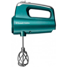 Миксер Russell Hobbs 25891-56 Turquoise, 350 Вт, 5 наст.скорости, режим turbo, футляр, бирюзовый