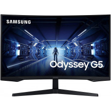 Монитор LCD Samsung 27" Odyssey G5 LC27G55T, 2560x1440, 1ms, 144Hz, DP, 2*HDMI, VA, FreeSync