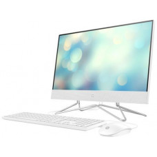 ПК-моноблок HP All-in-One 21.5FHD IPS AG/Intel i3-10100T/8/1000/int/kbm/DOS/White