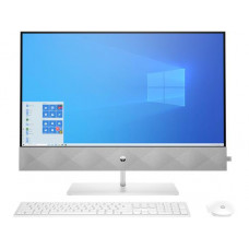 ПК-моноблок HP Pavilion 27FHD IPS AG/Intel i7-10700T/16/512F/NVD350-4/kbm/DOS/White