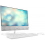 ПК-моноблок HP Pavilion 23.8 FHD IPS AG / AMD Ryzen7 4800H / 16 / 512F / int / kbm / DOS / White