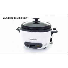 Рисоварка Russell Hobbs 27040-56 Large, 500 Вт, антипригарное покрытие, на 14 порций, белый