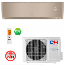 Кондиционер Cooper&Hunter Supreme CH-S24FTXAM2S-GD, 70 м2, инвертор, A++/A+++, до -30°С, Wi-Fi, R32, золото