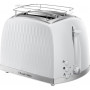 Тостер Russell Hobbs 26060-56 Honeycomb White, 850 Вт, 2 слота, 6 настр. ступеня піджарки, білий