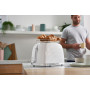 Тостер Russell Hobbs 26060-56 Honeycomb White, 850 Вт, 2 слота, 6 настр. ступеня піджарки, білий