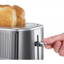 Тостер Russell Hobbs 25250-56 Geo Steel, 1640 Вт, 2 слота, Lift & Look, черный
