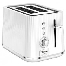 Тостер TEFAL LOFT TT761138, 850 Вт, белый