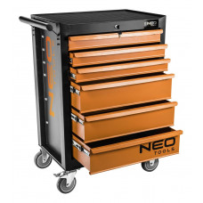 Тележка для инструмента NEO, 6 ящиков, 680x460x1030 мм, до 280 кг, стальной корпус