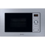 Встроенная Микроволновая печь Indesit MWI122.2X 20л/800Вт/гриль 1000Вт/электр.управление/нерж.сталь