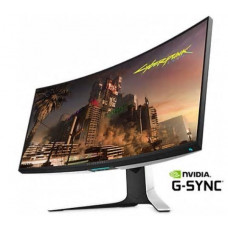 Монитор LCD 34" DELL AW3420DW HDMI, DP, USB3.0, Audio, NanoIPS, 3440x1440, 120Hz, 2ms, 98%DCI-P3, CURVED, G-SYNC, HAS