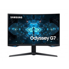 Монитор LCD 27" Samsung Odyssey G7, DP, 2*HDMI, USB-Hub, VA, CURVED, 2560x1440, 240Hz, 1ms, G-Sync