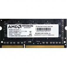 Пам'ять для ноутбука AMD DDR3 1600 8GB 1.35 / 1.5 V SO-DIMM