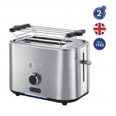 Тостер Russell Hobbs 24140-56 VELOCITY, 2400 Вт, 11 настроек прожарки, нержавеющая сталь