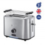 Тостер Russell Hobbs 24140-56 VELOCITY, 2400 Вт, 11 настроек прожарки, нержавеющая сталь