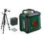 Нівелір лазерний Bosch UniversalLevel 360 Set +TT150, діапазон± 4°, ± 0.4 мм на 30 м, до 24 м, 0.56 кг