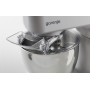 Кух.комбайн Gorenje MMC700W / 700 Вт / 6 швидкостей/чаша - 4 л./3 насадки/чаша-нержав / білий