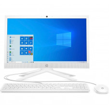 ПК-моноблок HP All-in-One 20.7FHD SVA AG/Intel Pen J5040/8/256F/int/kbm/DOS/White