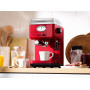 Еспресо кавоварка Russell Hobbs 28250-56 Retro, 1300 Вт, тиск 15 Бар, спінений. молока, червоний