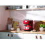 Еспресо кавоварка Russell Hobbs 28250-56 Retro, 1300 Вт, тиск 15 Бар, спінений. молока, червоний