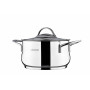Каструля Ardesto BLACK MARS, скляна кришка, 2.3 л, Нержавіюча сталь